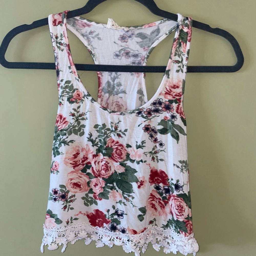 LA Hearts cropped tank